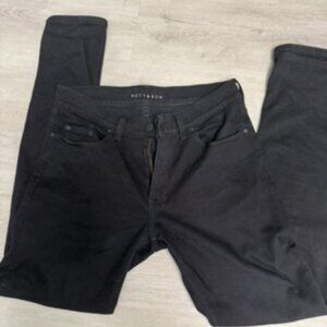 Mott and Bow men's skinny black jeans